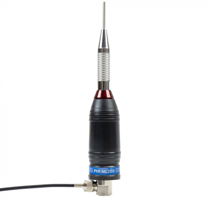 Antena CB PNI ML200, lungime 200cm, 26-28MHz, 1000W cu cablu RG58 4 metri inclus [5]