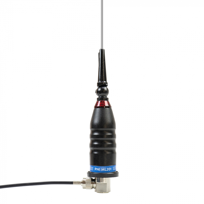 Antena CB PNI ML201 Black, lungime 201cm, 26-28MHz, 1200W cu inclinare la 90 de grade [7]