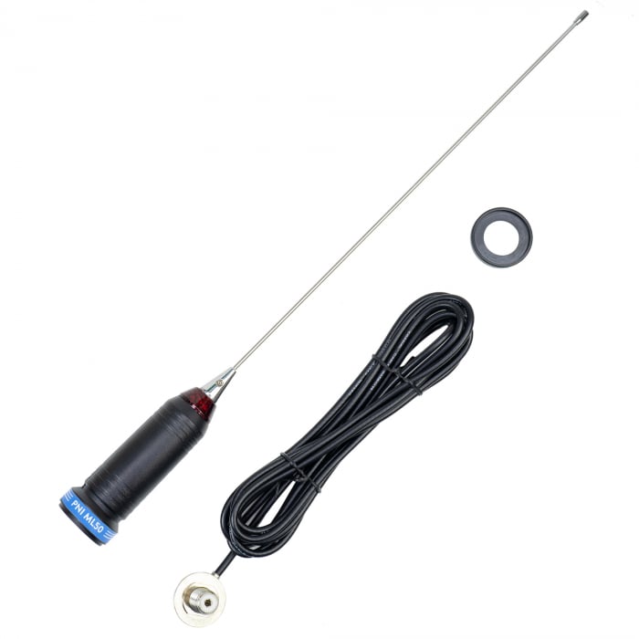 Antena Cb Pni Ml50, Lungime 48Cm, Cu Cablu Rg58, Fara Mufa Pl259 [5]