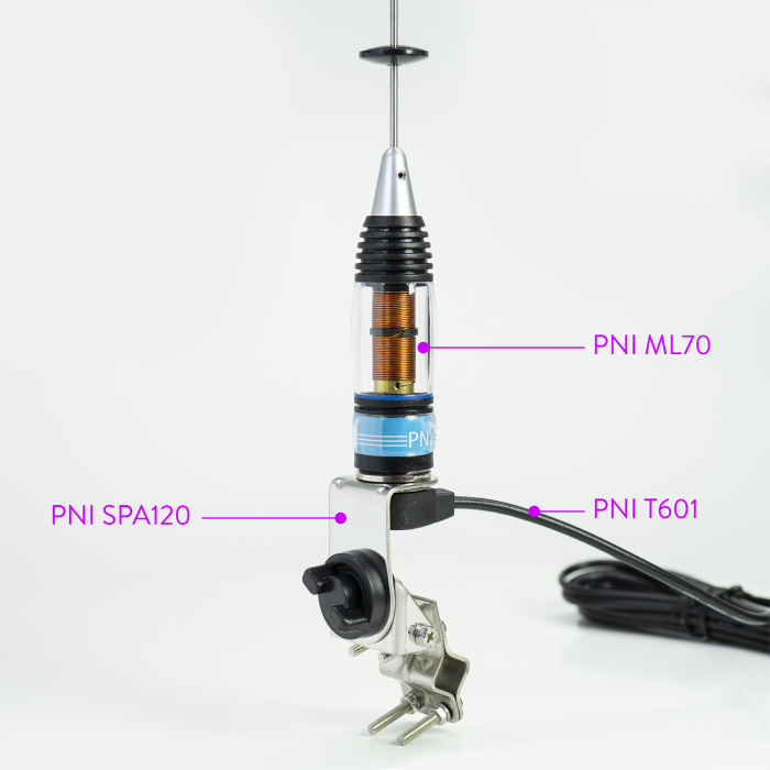 Antena CB PNI ML70, lungime 70cm, 26-30MHz, 200W, fara accesorii [9]