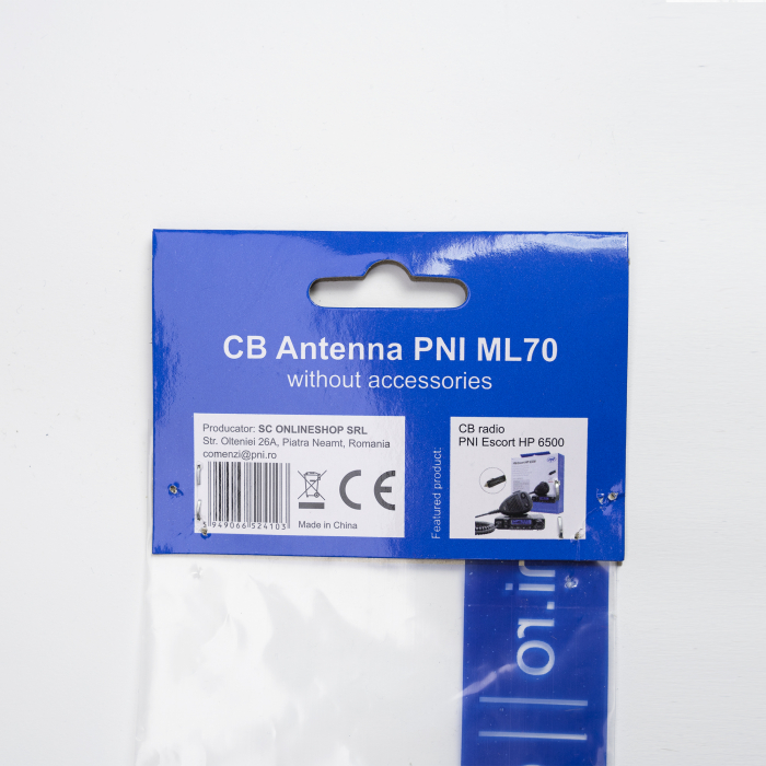 Antena CB PNI ML70, lungime 70cm, 26-30MHz, 200W, fara accesorii [4]