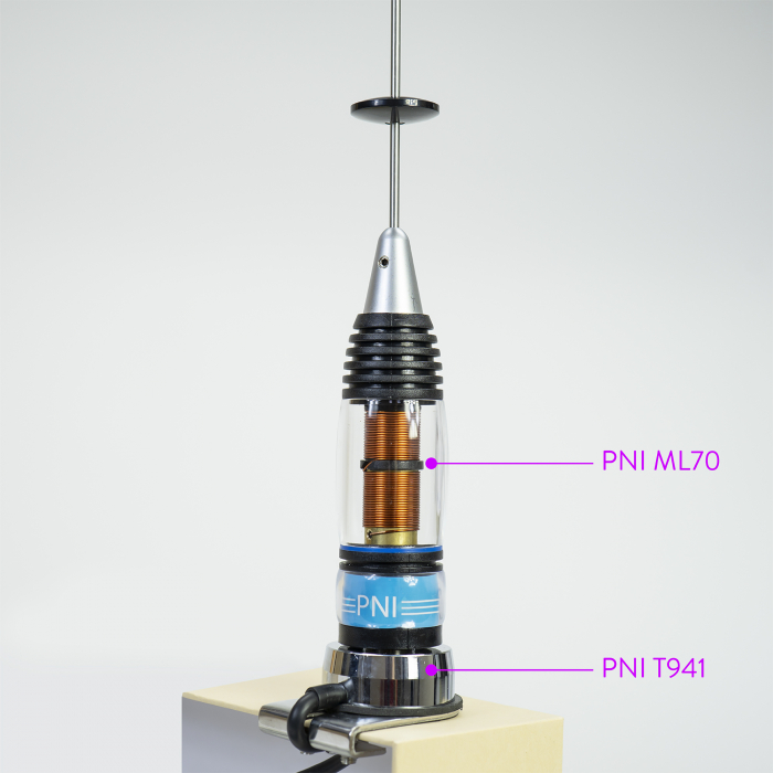 Antena CB PNI ML70, lungime 70cm, 26-30MHz, 200W, fara accesorii [11]