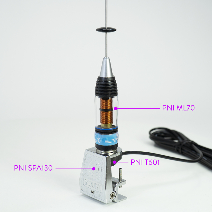 Antena CB PNI ML70, lungime 70cm, 26-30MHz, 200W, fara accesorii [10]