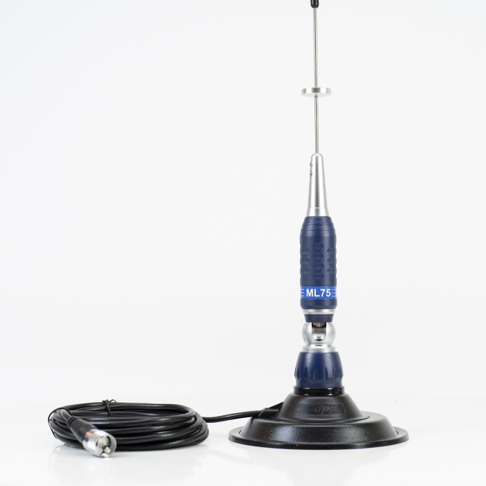 Antena CB PNI ML75, rabatabila, 26-28MHz, 300W cu baza magnetica inclusa, lungime 90cm [2]