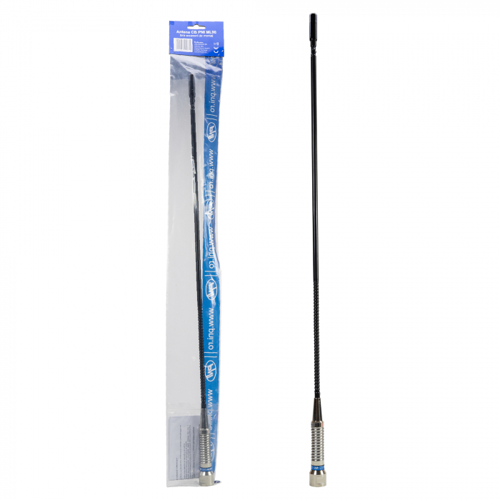 Antena CB PNI ML90 26-30MHz, 71 cm, 150W, fara cablu, compatibila cu orice conexiune PL259 [6]