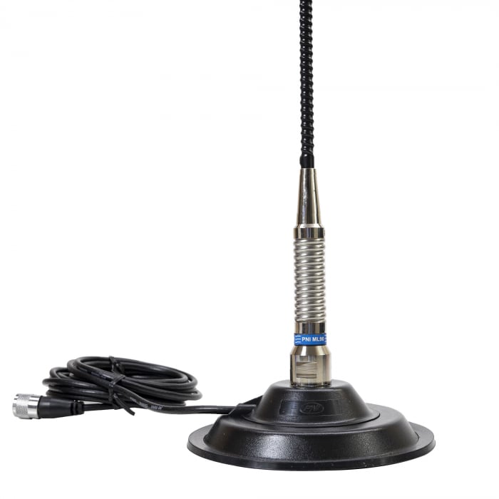 Antena CB PNI ML90 26-30MHz, 75cm, 150W, cu baza magnetica 145cm inclusa [3]