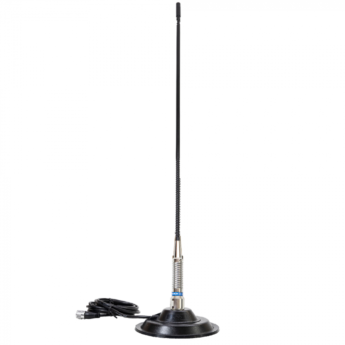 Antena CB PNI ML90 26-30MHz, 75cm, 150W, cu baza magnetica 145cm inclusa [1]