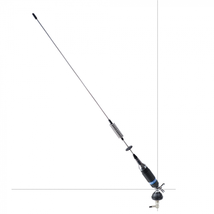 Antena CB PNI S75 cu fluture, montura, cablu si mufa PL [6]