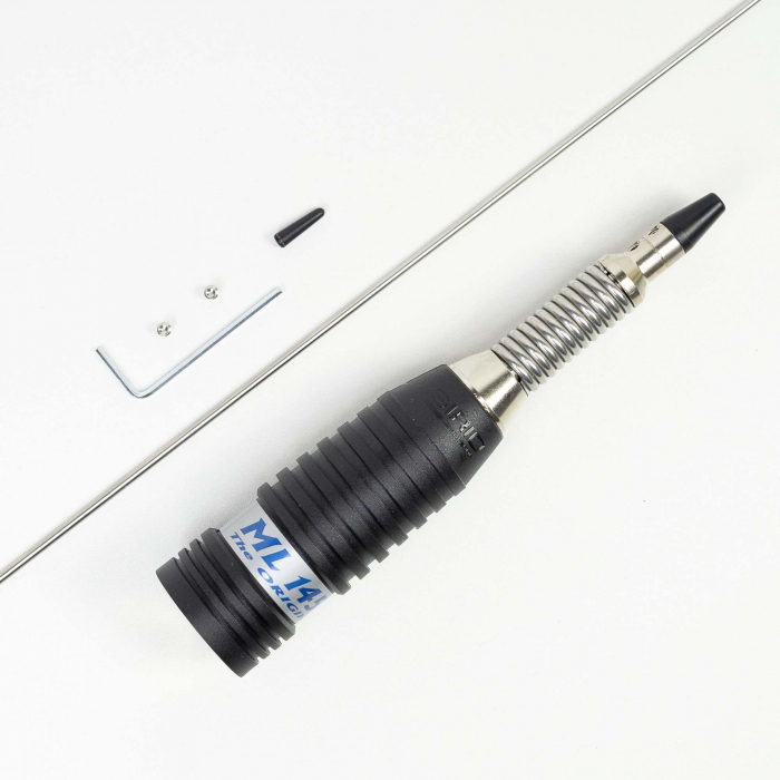 Antena CB Sirio ML145 cu filet PL, lungime 145 cm, 27 - 28.5 MHz, 900W, fara cablu [9]