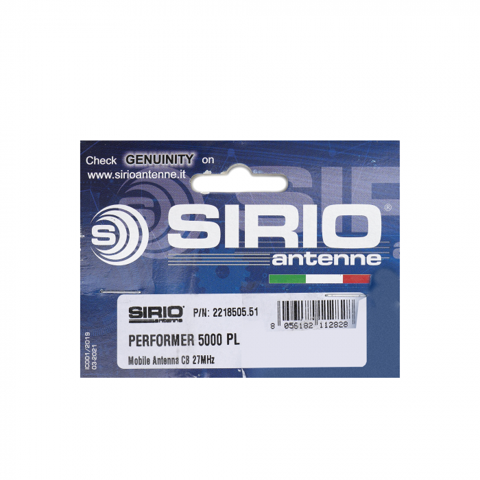 Antena CB Sirio Performer 5000 PL, 196.5cm fara cablu [7]