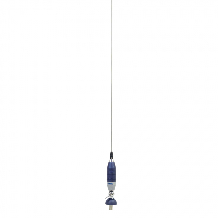 Antena CB Sirio SUPER 9 cu fluture, lungime 155 cm, 27 - 28.5 MHz, 250W, montura, cablu RG58 de 4m si mufa PL259 incluse [6]