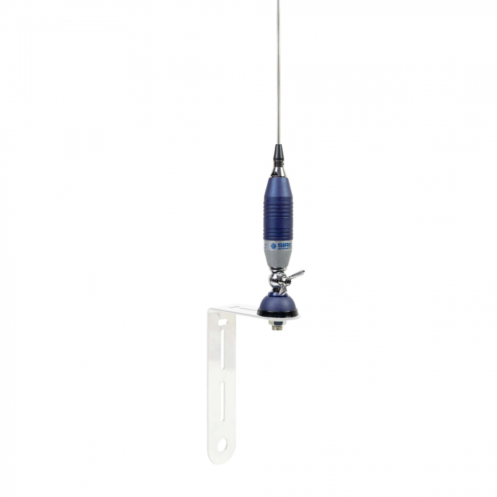 Antena CB Sirio SUPER 9 cu fluture, lungime 155 cm, 27 - 28.5 MHz, 250W, montura, cablu RG58 de 4m si mufa PL259 incluse [4]