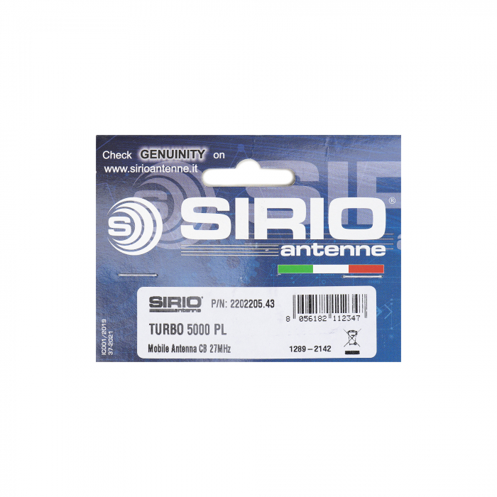 Antena CB Sirio Turbo 5000 PL rabatabila, 196.5cm fara cablu [8]