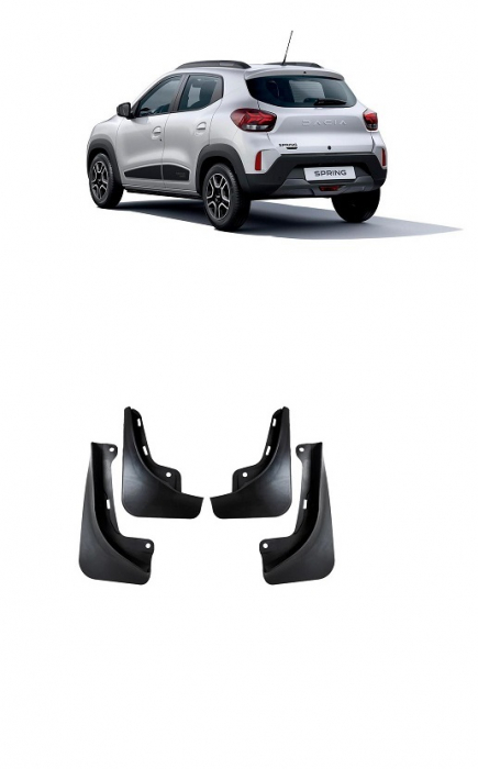Set Aparatori noroi compatibile Dacia Spring 2019-2022 (fata+spate) [1]