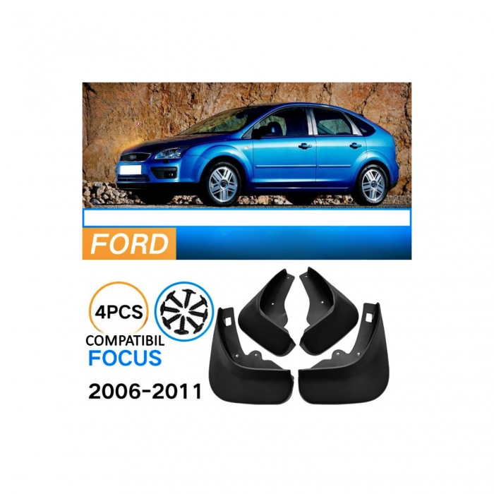 Aparatori noroi compatibile Ford Focus Hatchback 2005-2011 Cod: MUD1031/ CH-1 [3]