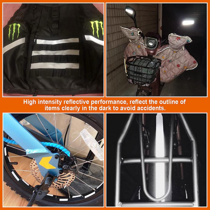 Banda alba Reflectorizanta auto 5.5x 45.7 m [6]