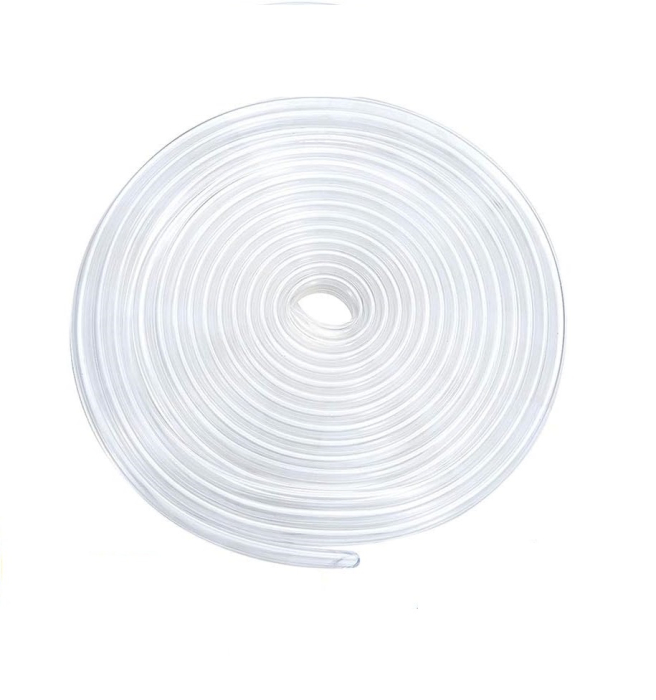 Banda de protectie usi, Cauciuc/Plastic, 5 m, Transparent [7]