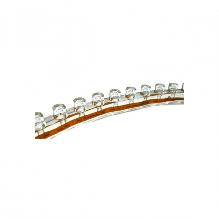 Banda flexibila led-uri, lumina alba 72 cm [3]