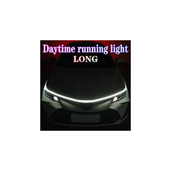 Banda LED capota 12V 180cm lumina alba [3]