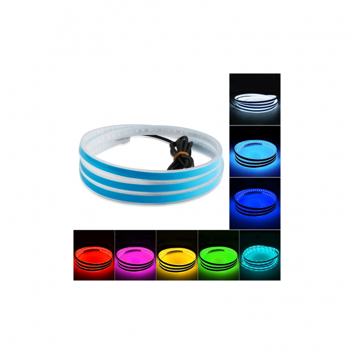 Banda LED capota 12V 180cm lumina multicolara [3]