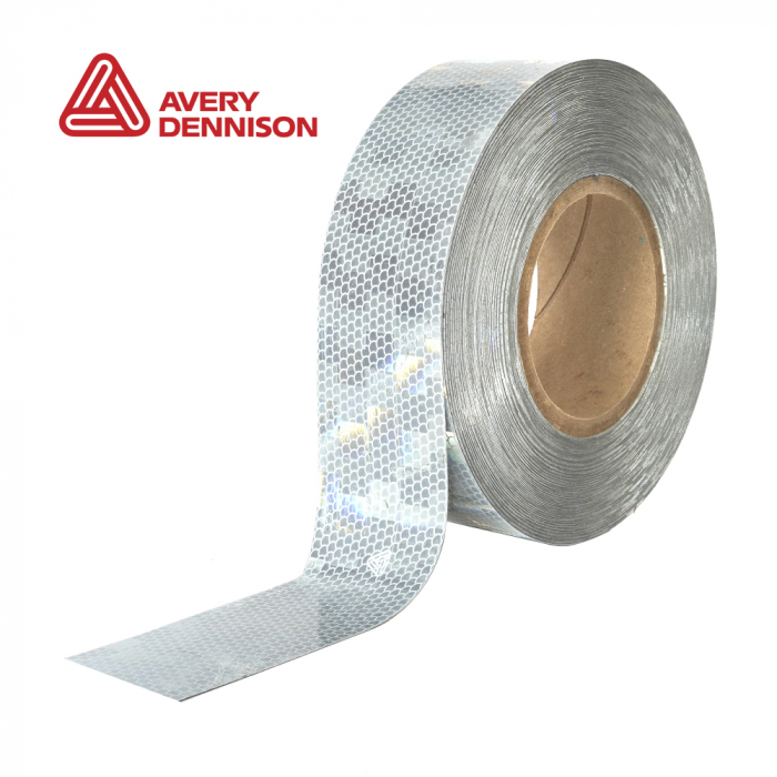 Banda Reflectorizanta Avery Alb 50.8Mmx50M Ece 104 [1]
