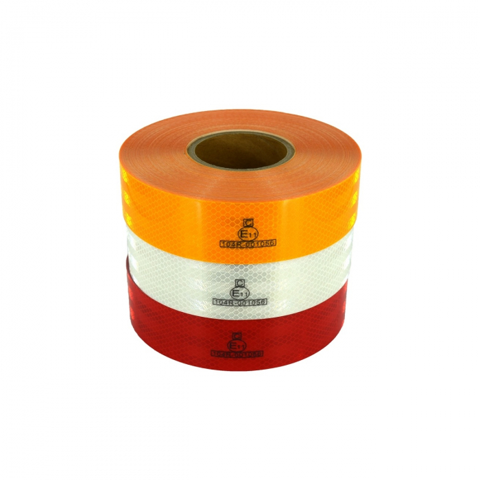 Banda reflectorizanta alba tip fagure 5cm X 45.7m omologata U.E. [1]