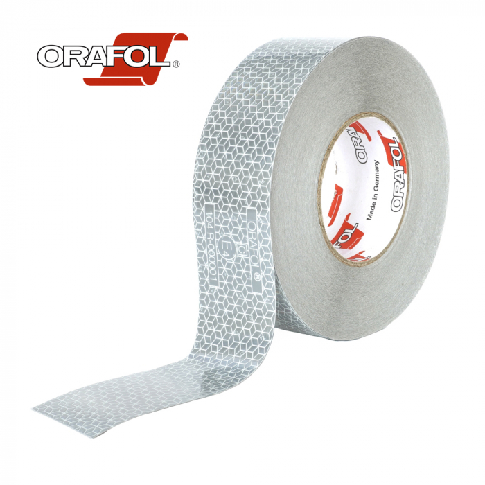 Banda Reflectorizanta Reflexite Orafol Alb 50Mmx50M Ece 104 [1]