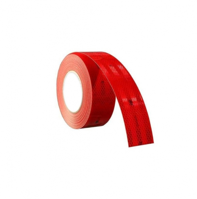 Banda reflectorizanta tip fagure FLEX 5.5cmx45.7m - Rosu [1]