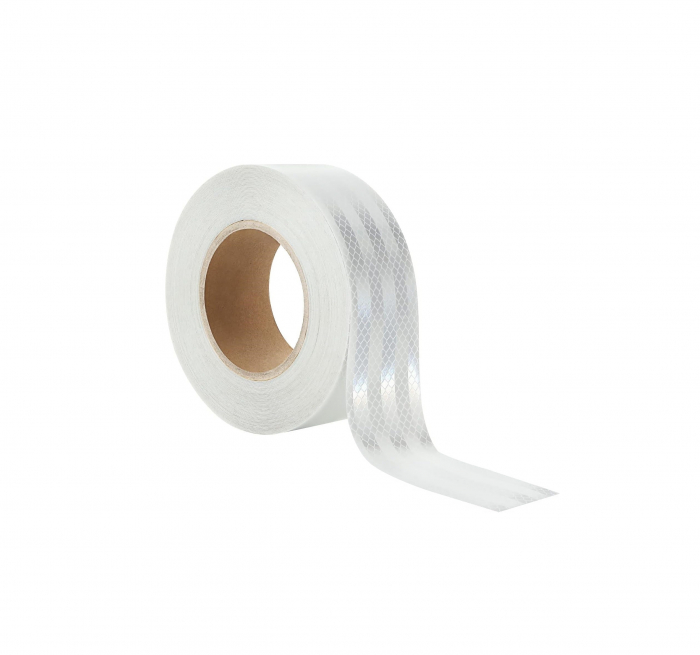 Banda reflectorizanta tip fagure FLEX 5.5cmx45.7m - Rosu [7]