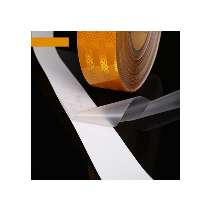 Banda reflectorizanta tip fagure FLEX 5.5cmx45.7m - Rosu [3]