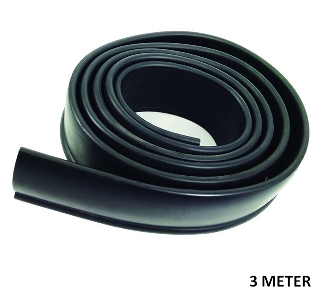 Bandă universală din cauciuc pentru protecția aripii mașinii, SUV, microbuz, 6,5cm x 3m, negru [4]