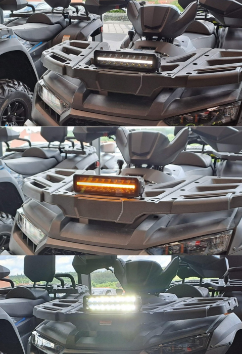 Bară LED de 30 cm 12V - 24V design Piano lumină albă și portocalie pentru gabarit ceață de înaltă calitate 4000LM [10]