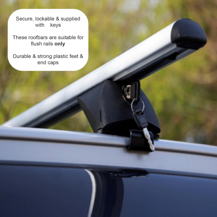 Bare transversale universale din aluminiu  pentru plafon cu sine longitudinale tip Flush Rails, 120 cm, 90 kg, Crom [4]