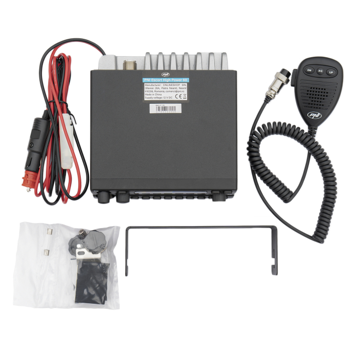 Bax cu 10 buc Statie radio CB PNI Escort High Power 60 multistandard, FM/AM, ASQ, RF Gain, 12V [8]