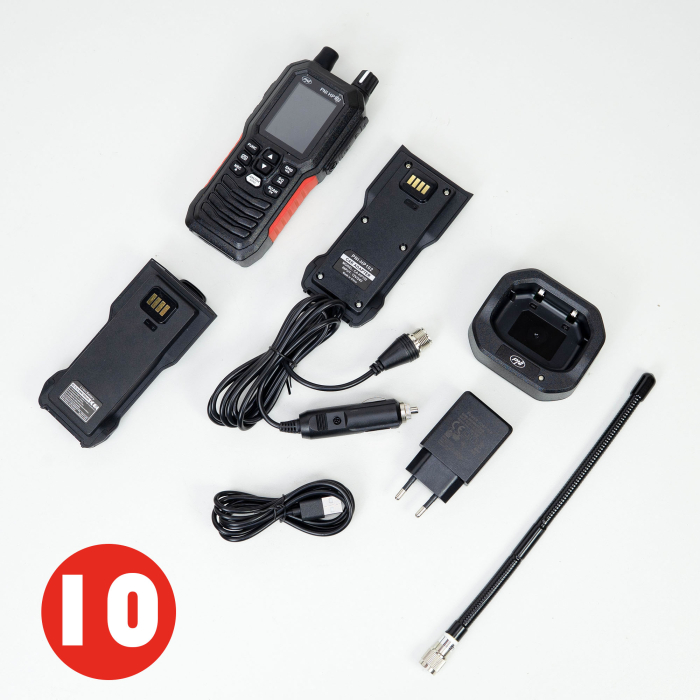 Bax cu 10 buc Statie radio CB portabila PNI Escort HP 102 multi standard, ASQ, 4W, 12V-24V, NRC, Dual Watch, Roger Beep [3]