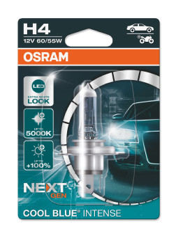Bec 12V H4 60/55 W Cool Blue Intense Blister Nextgen 1 Buc Osram [1]
