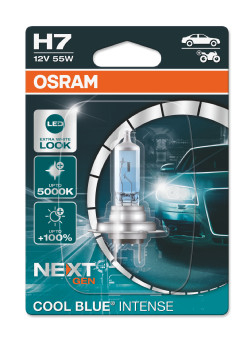 Bec 12V H7 55 W Cool Blue Intense Blister Nextgen 1 Buc Osram [1]