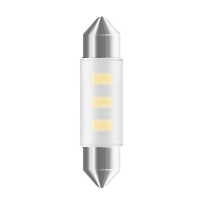 Bec Auxiliar Cu Led 12V (C5W 41Mm) White 6000K Bli 1 Buc Osram [2]