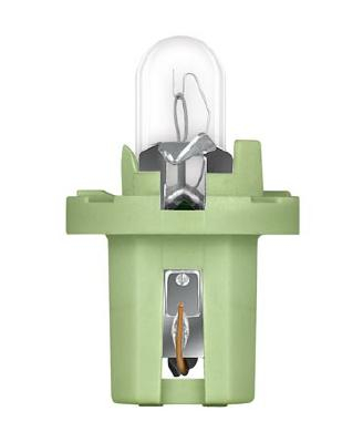 Bec Bord Bx8.5D Soclu Verde Deschis 12V 2W Set 10 Buc Osram [2]