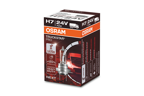 Bec Camion 24V H7 70 W Truckstar Pro +120% Nextgen Osram [4]