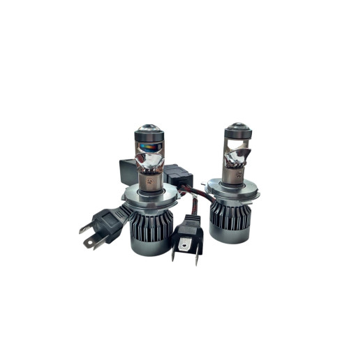 Set  Becuri cu LED H4 2 faze12-24V CANBUS 60W , 3800 lumen / bec 6000k [1]