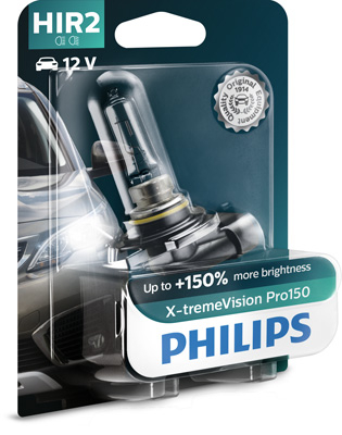 Bec Far Hir2 Px22D 55W 12V X-Treme Vision Pro150 Philips [2]