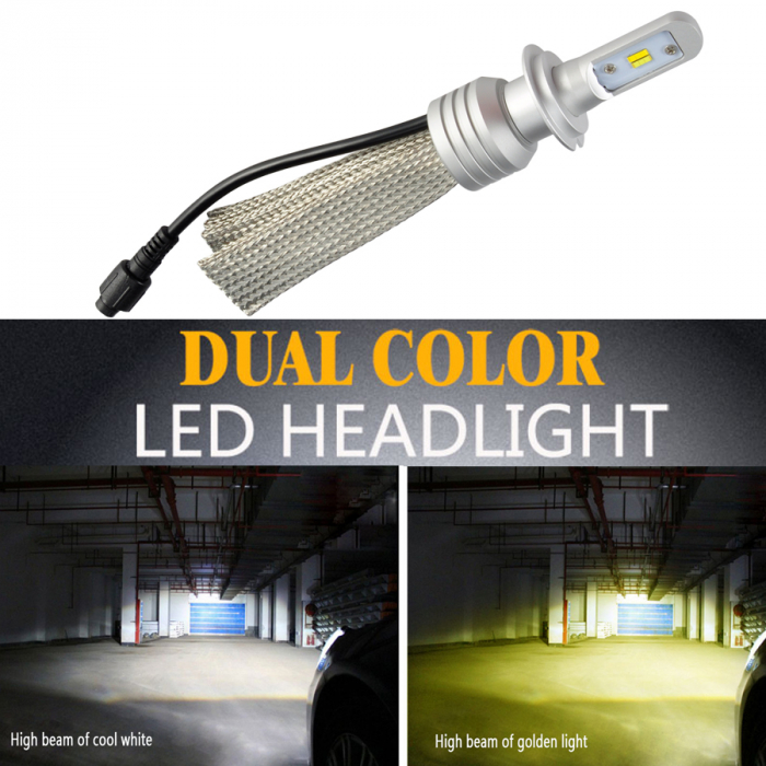 Set Becuri LED L11 culoare duala H11 [1]