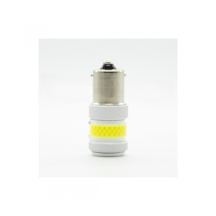 Bec o faza BAU15S PY21W T.N. LED COB 12W PREMIUM Cod: W3-BAU15S-W-EK [1]