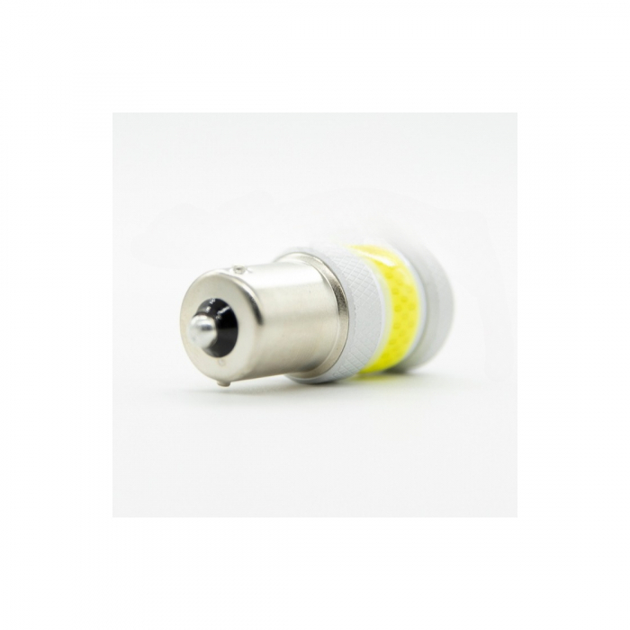 Bec o faza BAU15S PY21W T.N. LED COB 12W PREMIUM Cod: W3-BAU15S-W-EK [3]