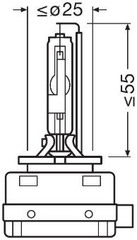 Bec Xenon 42V D3S Xenarc Night Breaker Laser Nextgen Osram [3]
