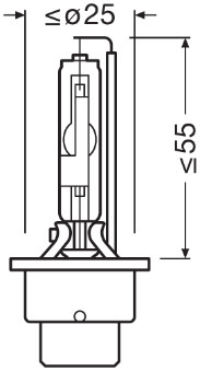Bec Xenon 85V D2R Xenarc Cool Blue Intense Nextgen Osram [2]