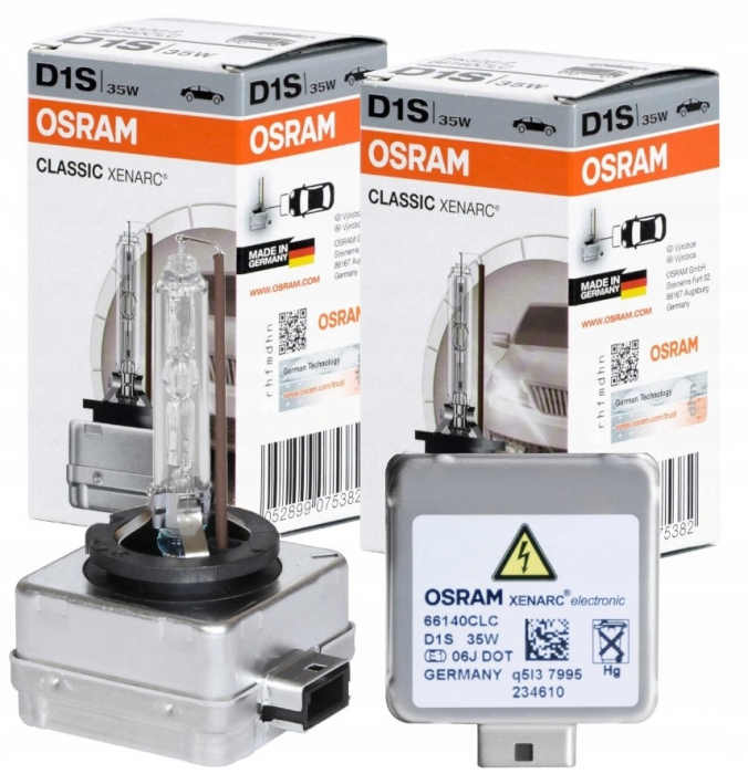 Bec Xenon D1S 4300k OSRAM Xenarc 6614001C [2]