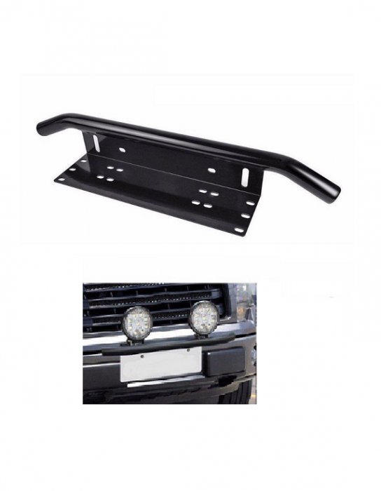 Bullbar universal cu doua proiectoare Led (Include Proiectoare) [2]