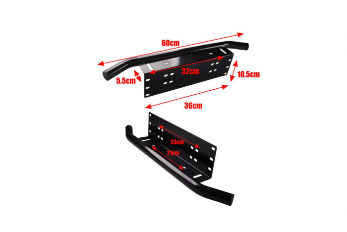 Bullbar universal cu doua proiectoare Led (Include Proiectoare) [3]